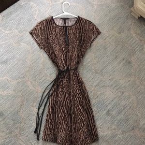 BCBGMAXAZRIA Cheetah Dress XXS